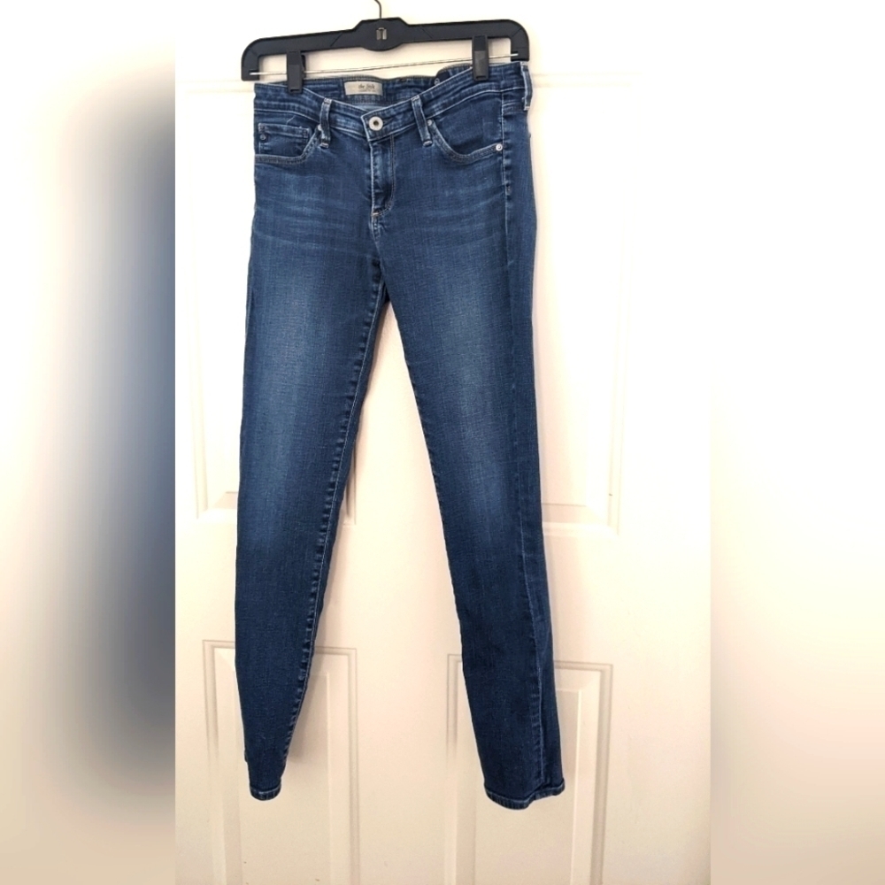 AG Ankle Slit Skinny Jeans 27R
